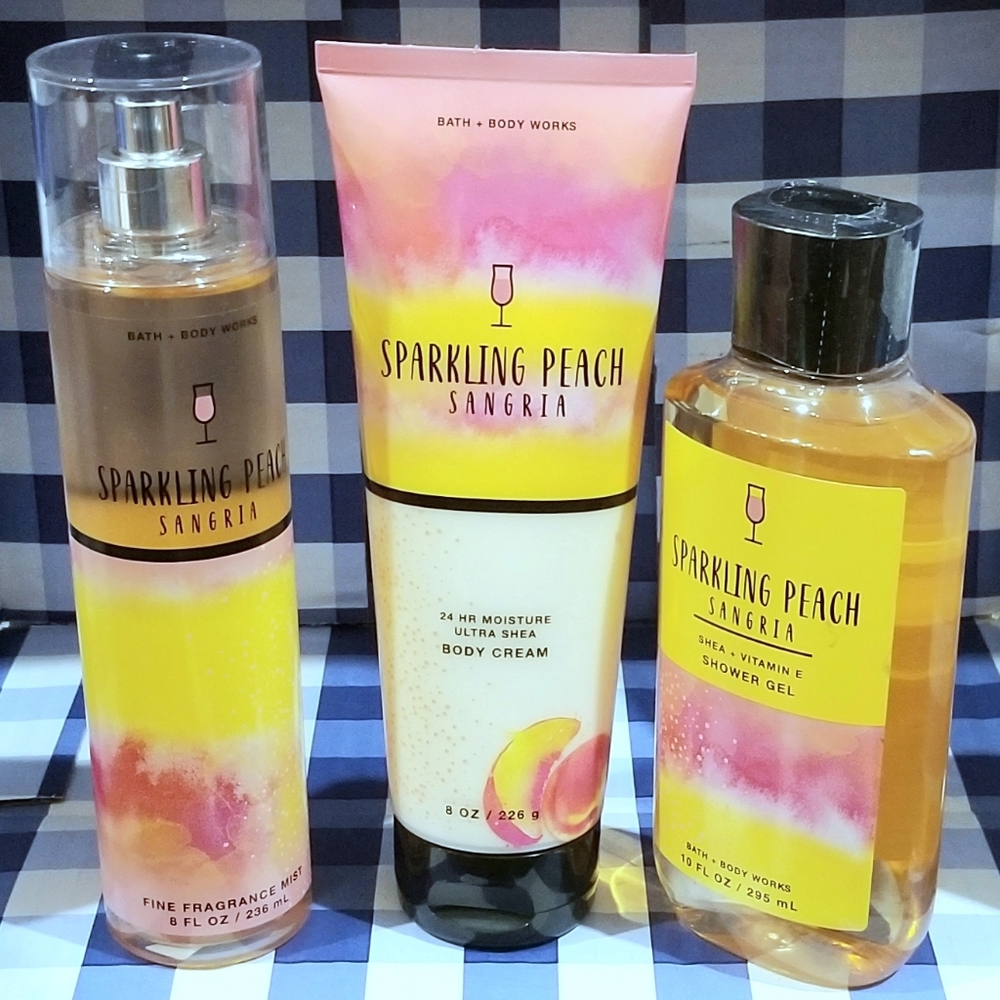 Sparkling Peach Sangria Bath & Body Work